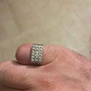 Diamond men’s ring pinky wedding?